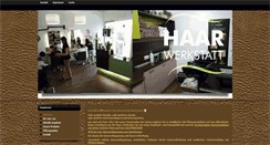 Desktop Screenshot of haarwerkstatt-waldkirch.de